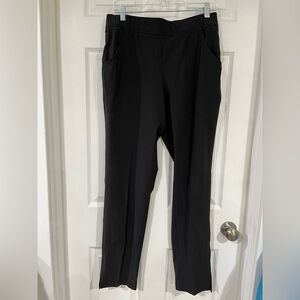 Eddie Bauer Black Women's Pull-On Travel/Athletic Pants Size Large